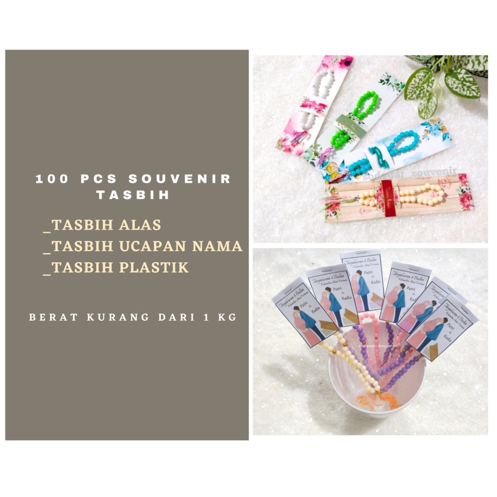 Jual Souvenir Tasbih Mutiara Mini Pcs Shopee Indonesia