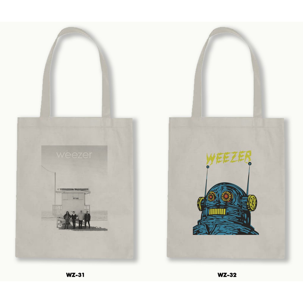 TOTE BAG BLACU - WEEZER .03