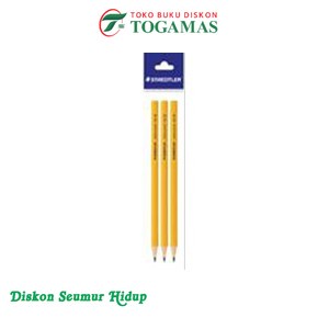 

Paket Hemat Staedtler Yellow Pencil 2B - Set 3