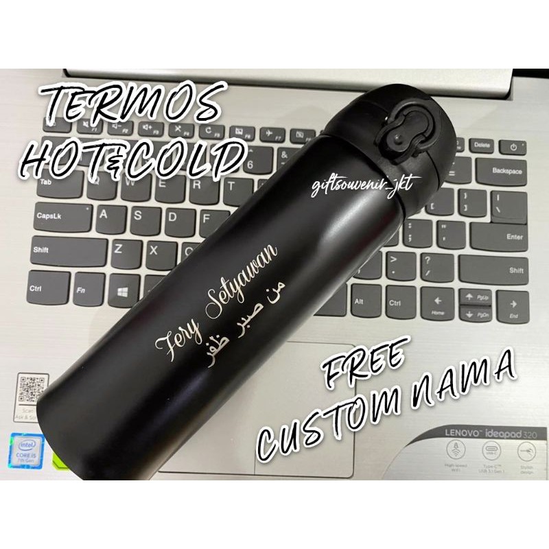 TUMBLER CUSTOM | TERMOS STAINLESS | BOTOL MINUM| FREE GRAFIR NAMA