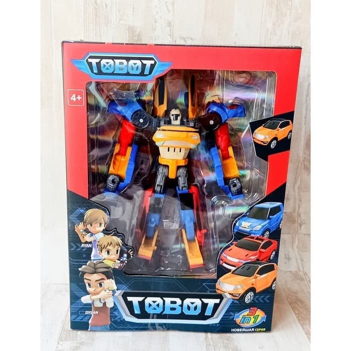 TOBOT MINI TRITAN XYZ 3 MOBIL GABUNG - TOBOT TRITAN BY CILUKBA TOYS - CB 0547