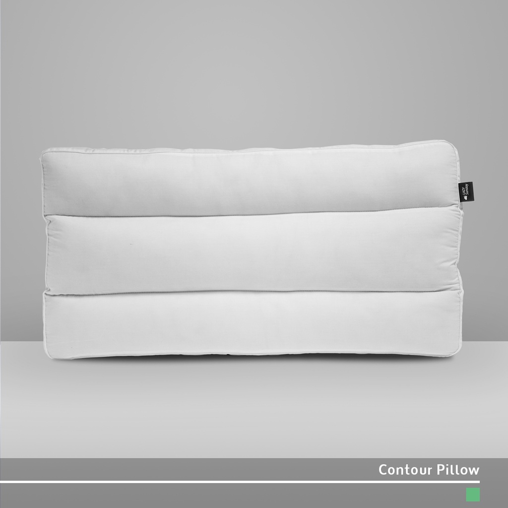 Bantal Contour - Firm Cervical Orthopedic Pillow - LAZY Sunday