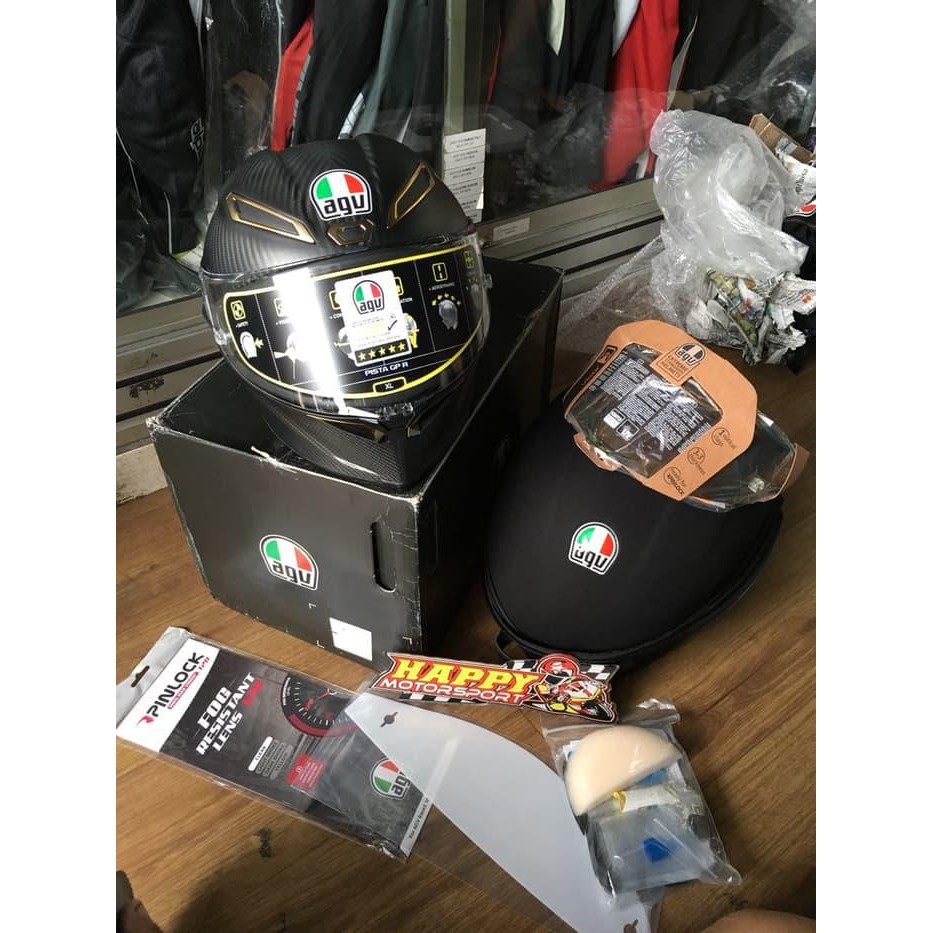 HELM AGV PISTA ANNIVERSARY 70TH SIZE XL EUROFIT ORIGINAL ITALY