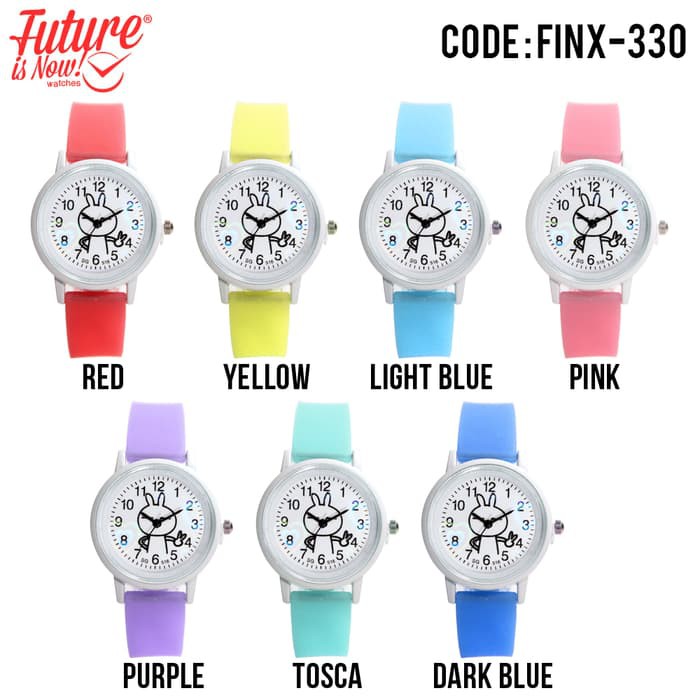 Jam Tangan Fashion Wanita Analog FINX-330  Leather Strap - 3 Pilihan Warna