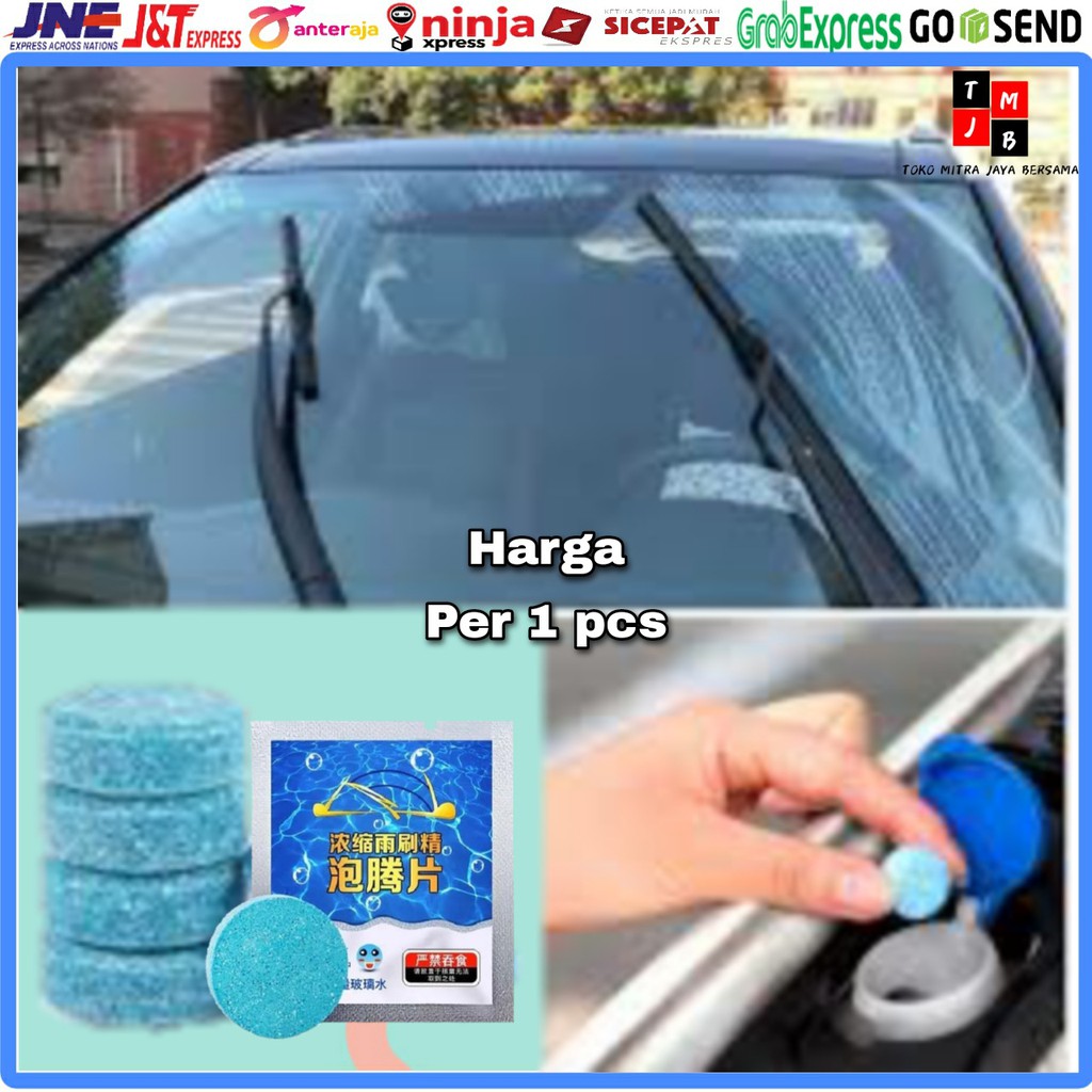 SABUN PEMBERSIH KACA WIPER MOBIL TOILET RUMAH GLASS CLEANER TABLET 1PCS 1 PCS