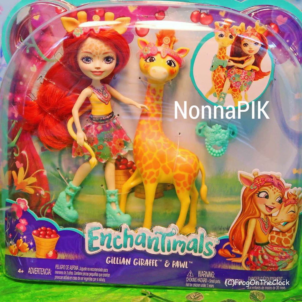 Enchantimals Gillian Giraffe™ Doll &amp; Pawl Figure