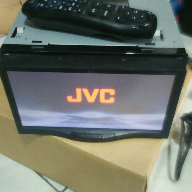 Doubledin Headunit JVC AV70BT bluetooth ori mitsubishi outlander
