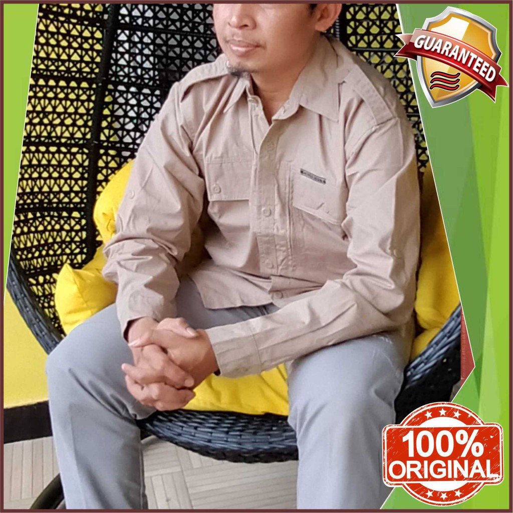 Harga Promosi..... Kemeja Gunung Ripstop Katun Panjang Shioux - Kemeja Lapangan Panjang Ripstop Katu