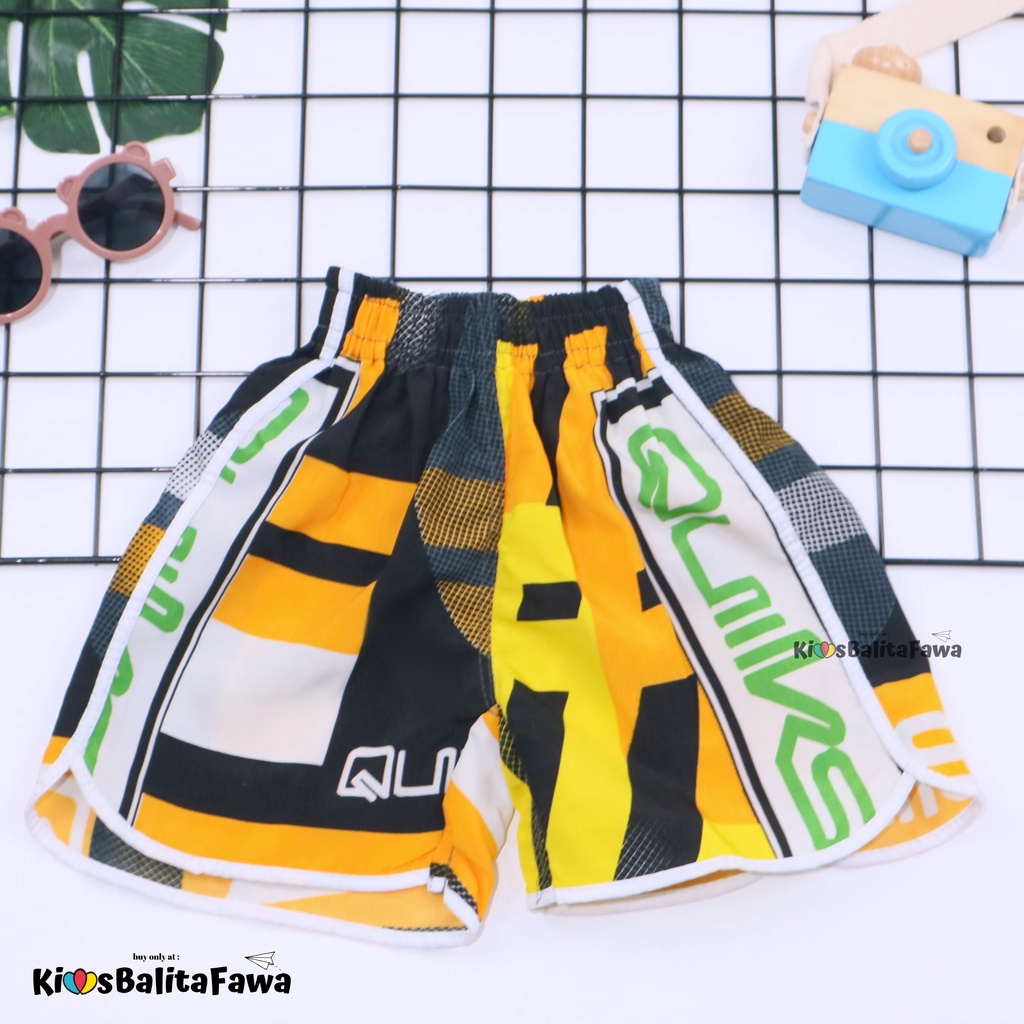 Summer Pants Kids uk 1-3 tahun / Celana Pendek Anak Laki Perempuan Harian Bawahan Hawaii Pants