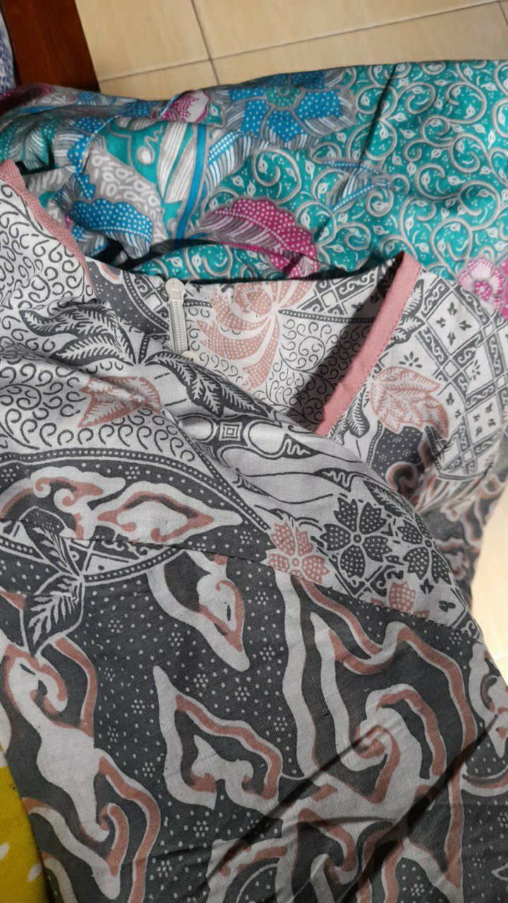 Atasan Wanita Batik Wanita Size M L Xl Xxl Terlaris Tenun Sutra