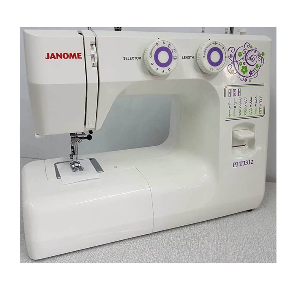 Janome PLt3312 Mesin jahit Portable - Putih