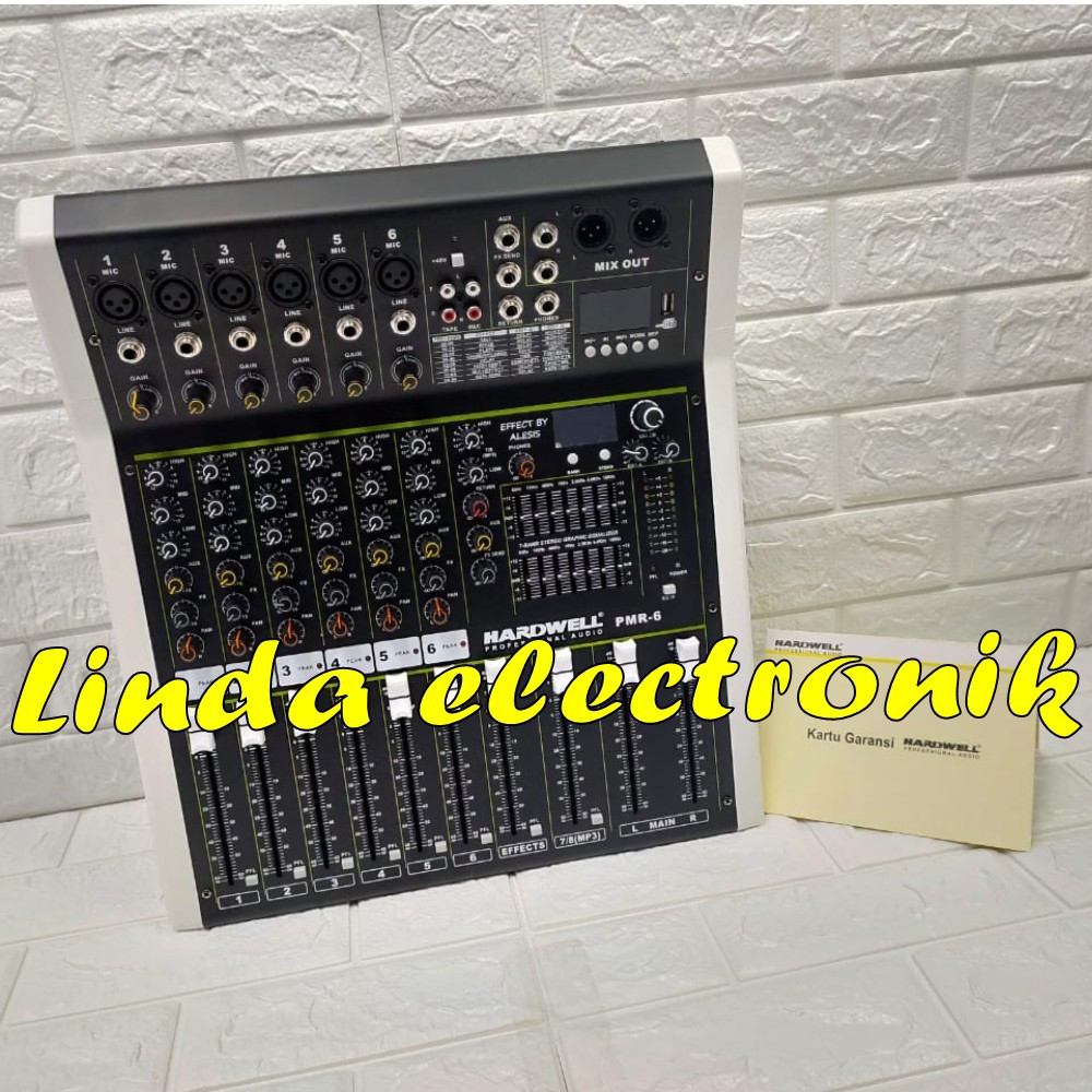 power mixer hardwell pmr6 6 channel hardwell pmr 6 ORYGINAL HARDWELL PMR6 PMR 6