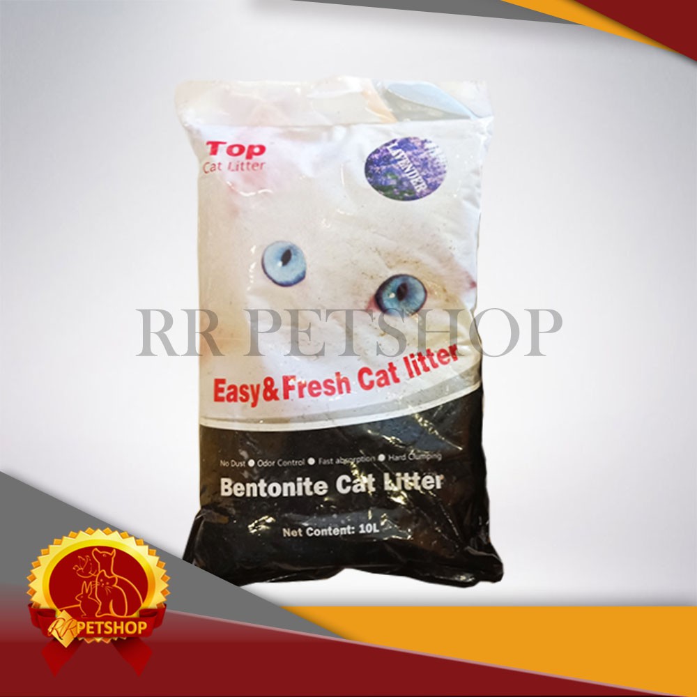 GOSEND Pasir Kucing Gumpal Bentonite Cat Litter 10 Liter / Top Cat Litter 10L