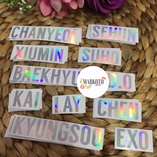 CUSTOM STICKER HOLOGRAM KPOP LIGHTSTICK STIKER CUTTING CUSTOM STICKER HOLOGRAM KPOP LIGHTSTICK STIKER CUTTING