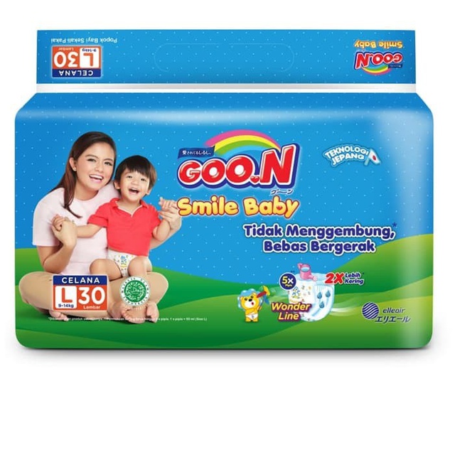 GOON Smile Baby Pants Wonderline Super Jumbo L isi 30