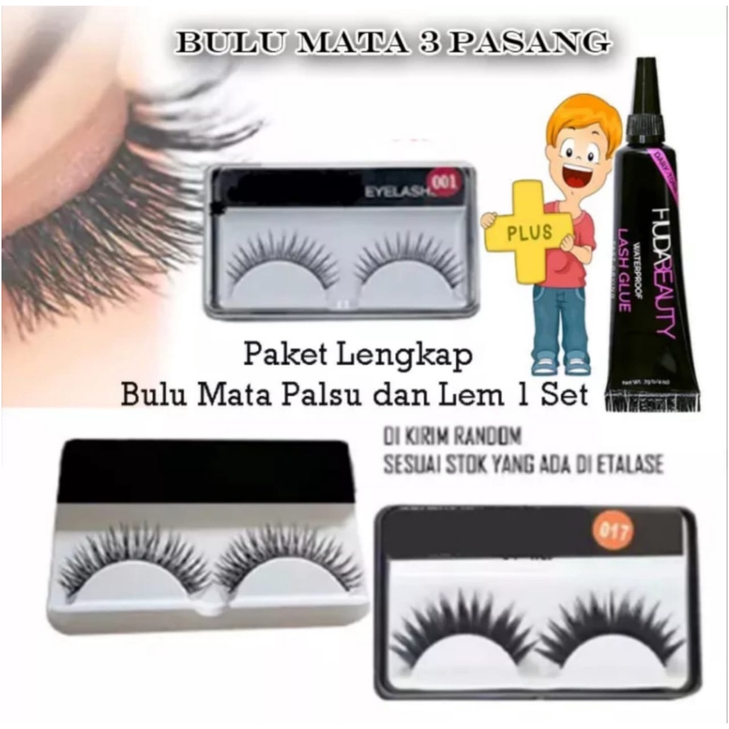 Paket Kecantikan Mata Super Hemat / Paket MakeUp Mata Lengkap Murah