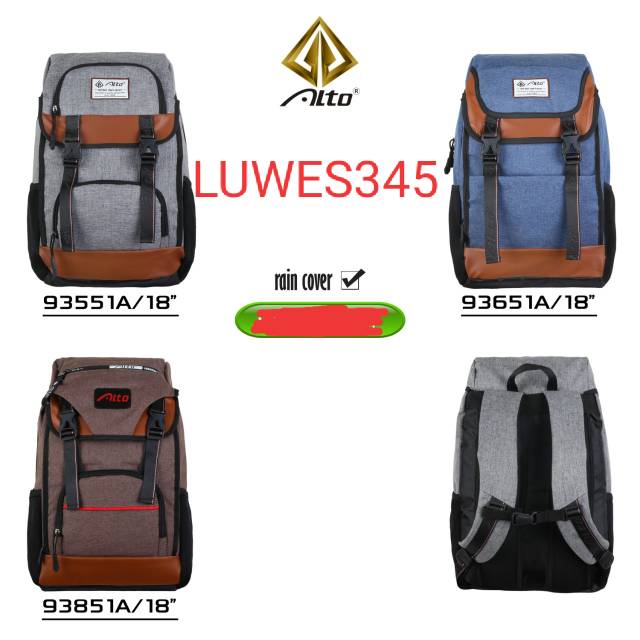 TAS PUNGGUNG.ALTO 3 Warna