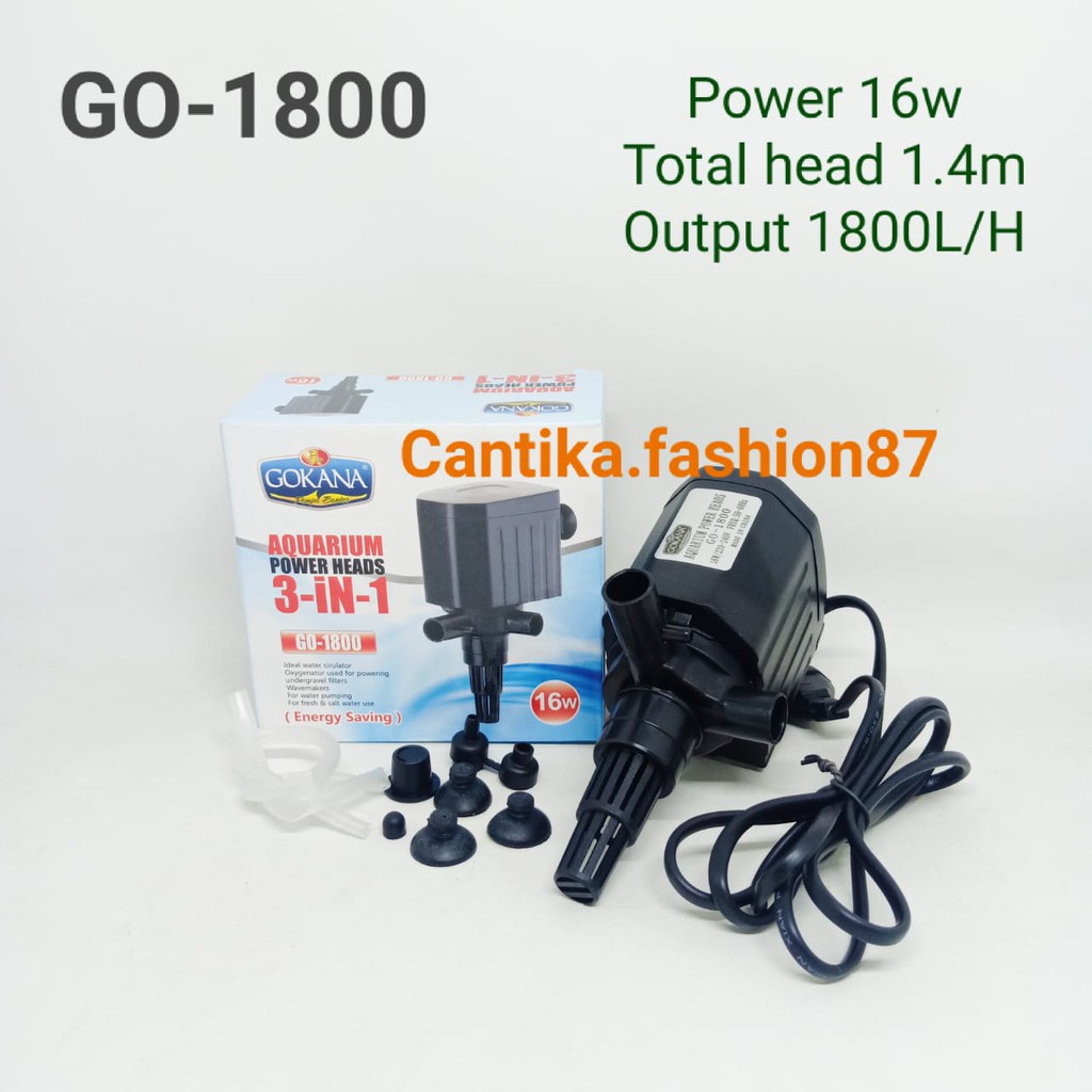 Aquarium Power Heads GO-1800 GOKANA