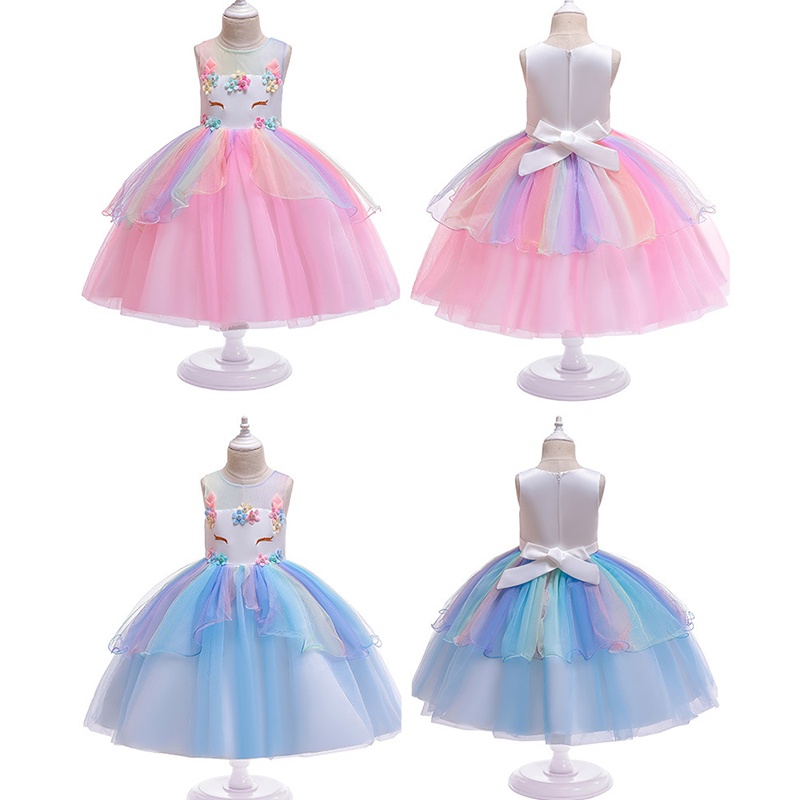 Grosir DRESS UNICORN ANAK / DRESS TUTU UNICORN / GAUN ULANG TAHUN PESTA UNICORN ANAK