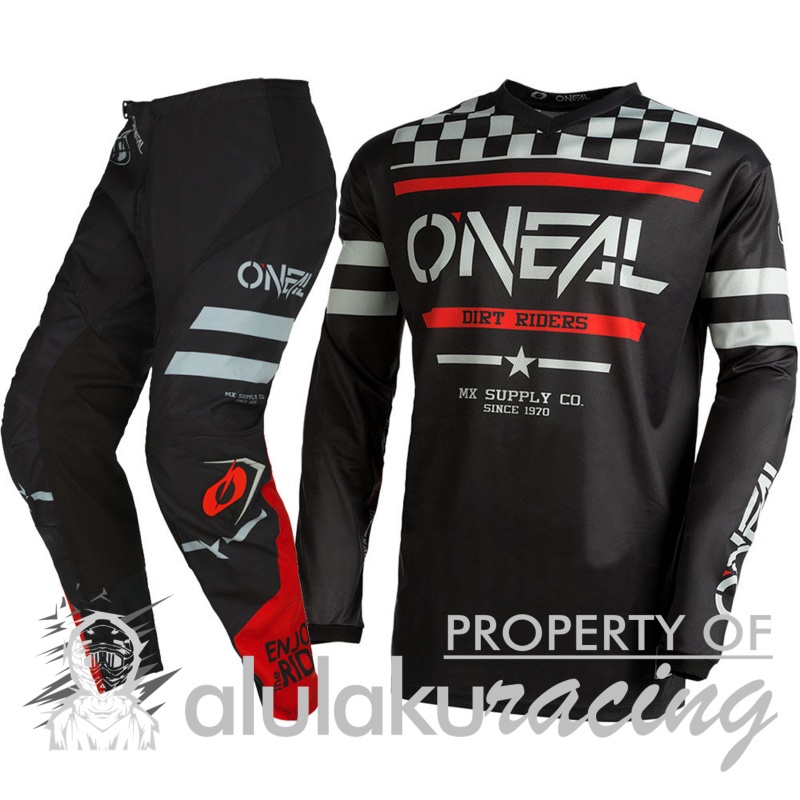 Jersey with Pants Trail Motocross MX with Custom Name &amp; Number - ON008