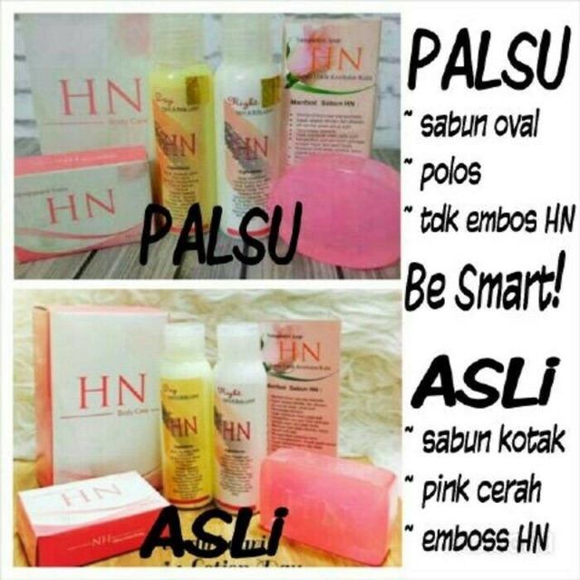 Lotion HN ori/Lotion HN asli/cream HN/hand body HN/paket lotion HN