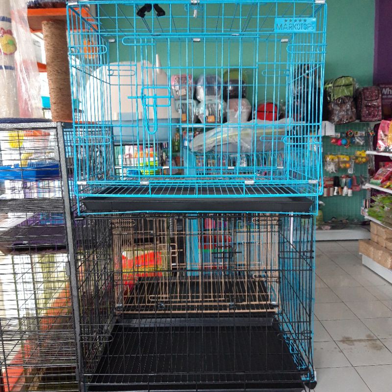 Kandang Kucing Besi Octagon Top 02 Kandang lipant Kelinci Kucing dan Anjing Mini