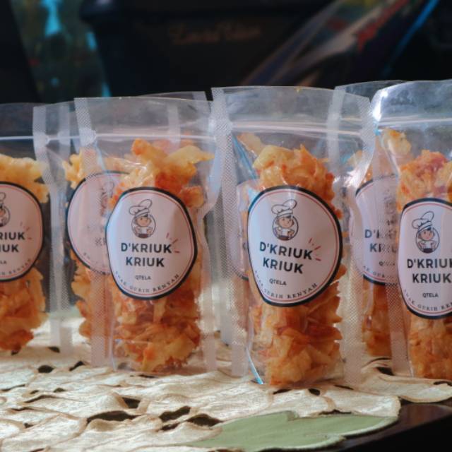 

Kripik Singkong D'Kriuk kriuk 55gr