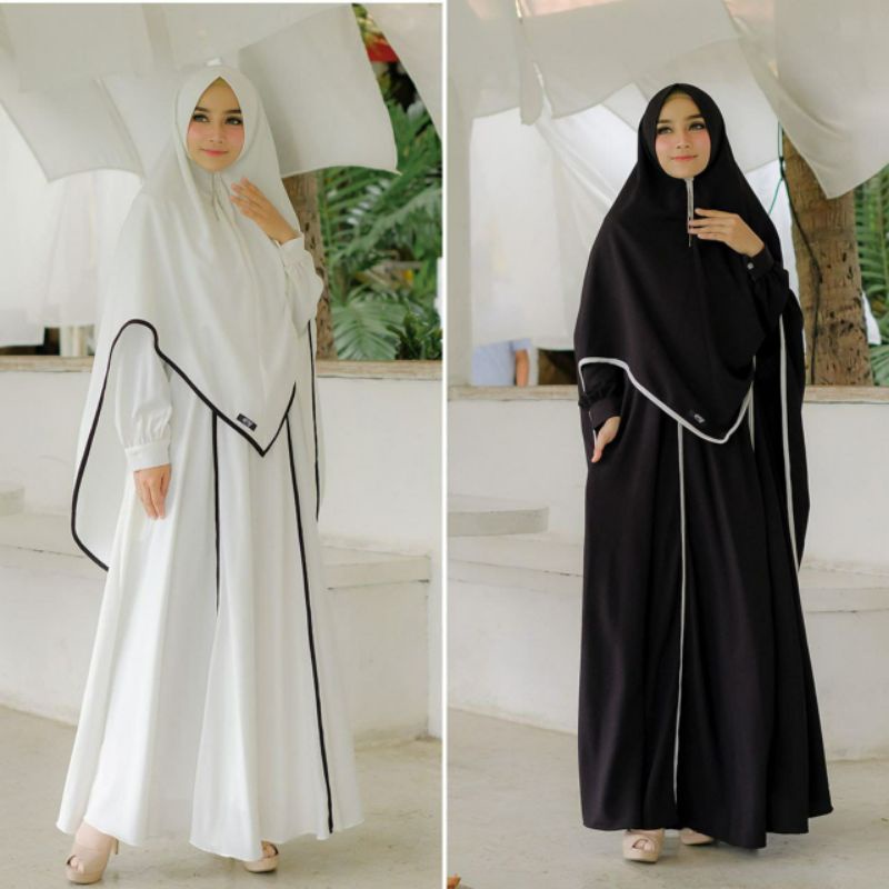 gamis umroh JASMINE SYARI BY ARSY HIJAB