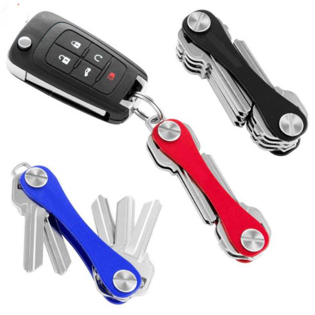 (NCS) Style Smart Keychain Gantungan Kunci Organizer Simple Key Holder bagus
