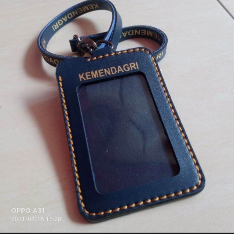 

Kalung ID Card Name Tag KEMENDAGRI Navy