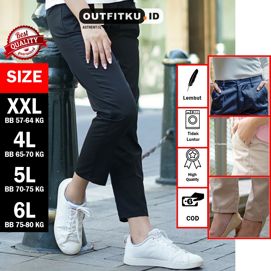 BAGGY PANTS JUMBO PREMIUM BB  65  KG 90 KG CELANA  KERJA 