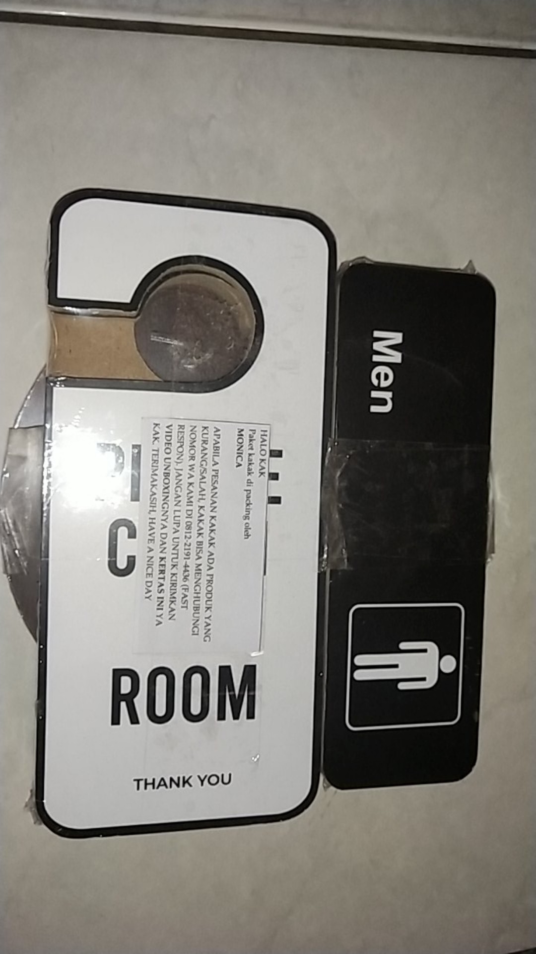 Sign Toilet - Rest Room Sign - Women Sign - Men Sign - Papan Tanda Wash Hand