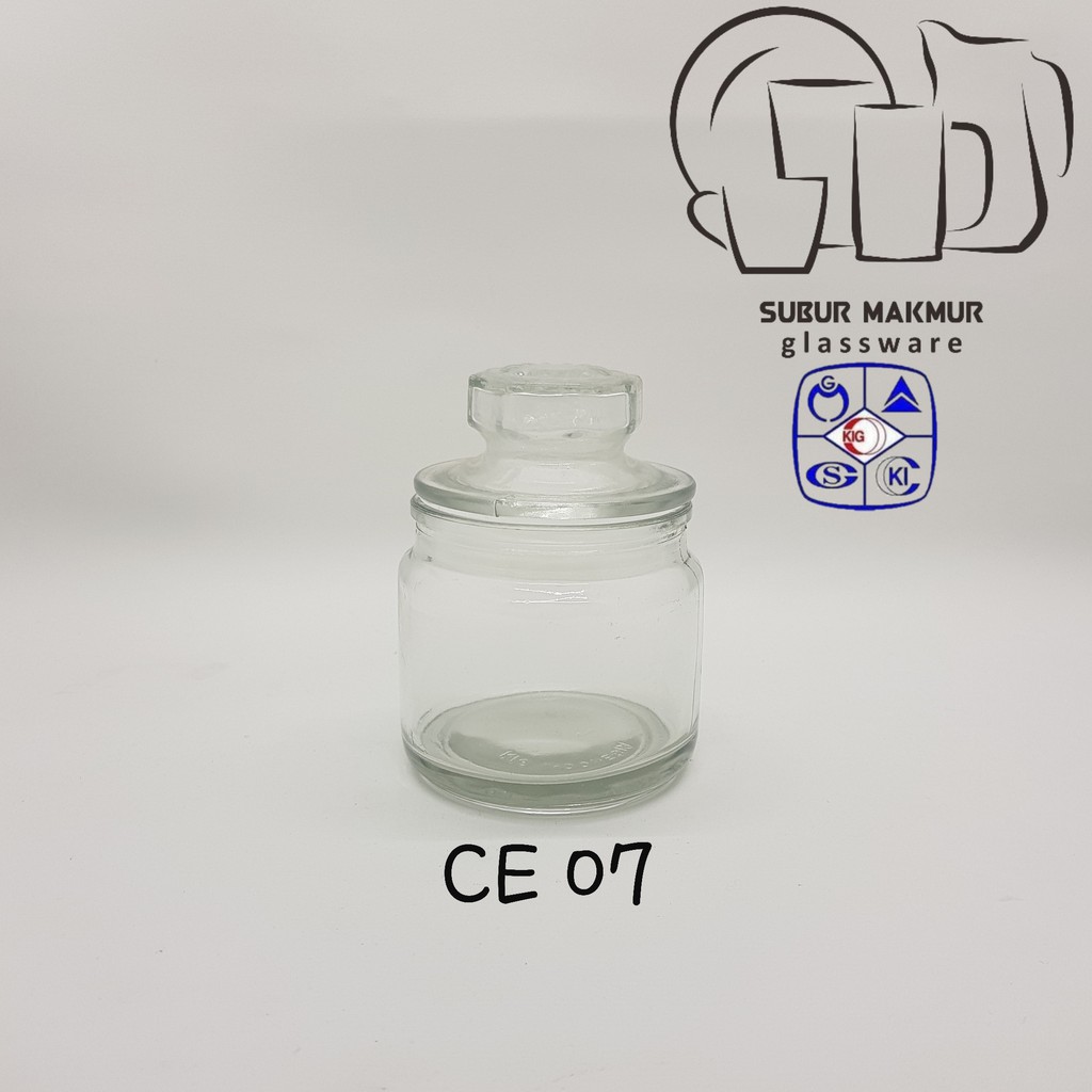 Toples Permen Souvenir Kaca Kedaung CE 07 Candy Jar Toples Permen Souvenir Kaca Kedaung CE 07 Candy Jar