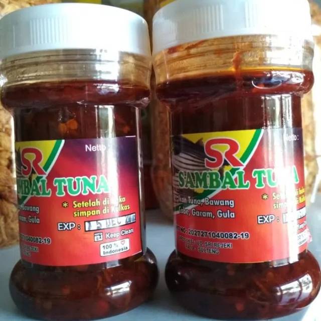 

Sambal Tuna SR 150gr - Sambal Khas Palu