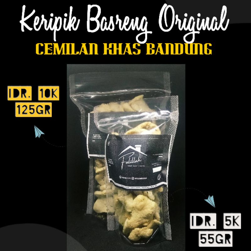 

Snack Keripik Basreng Original 125gr (Khas Bandung)