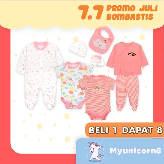  BELI  1 DAPAT 8 PROMO PAKET HEMAT BAJU  TIDUR MINIHIRO 