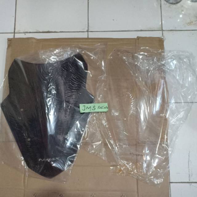 Visor winshield yamaha nmax lama dan nmax baru vector bening riben smoke