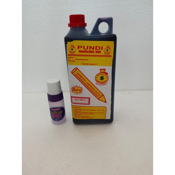 

Tinta Pundi marking ink free 1 botol tinta