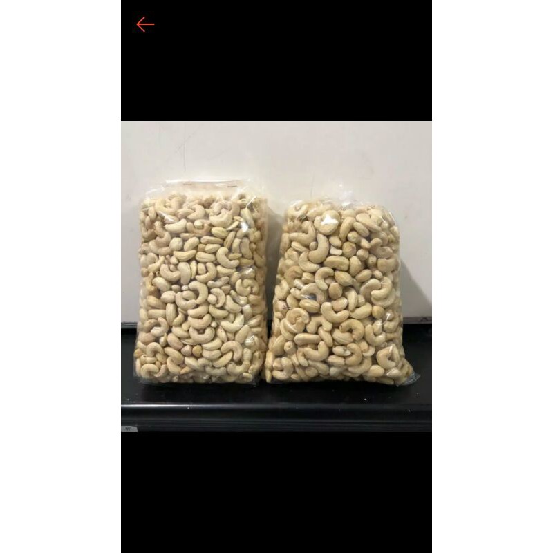 

kacang mede mentah super 1 kg