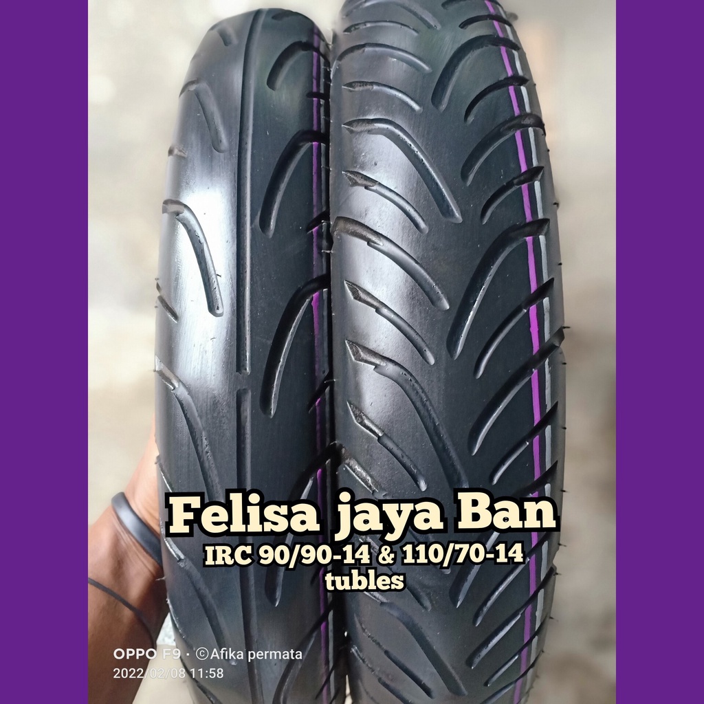 Ban metik Vario,Lexi,Scoopy,beat,PCX uk 110/90-14 & 90/90-14 tubles