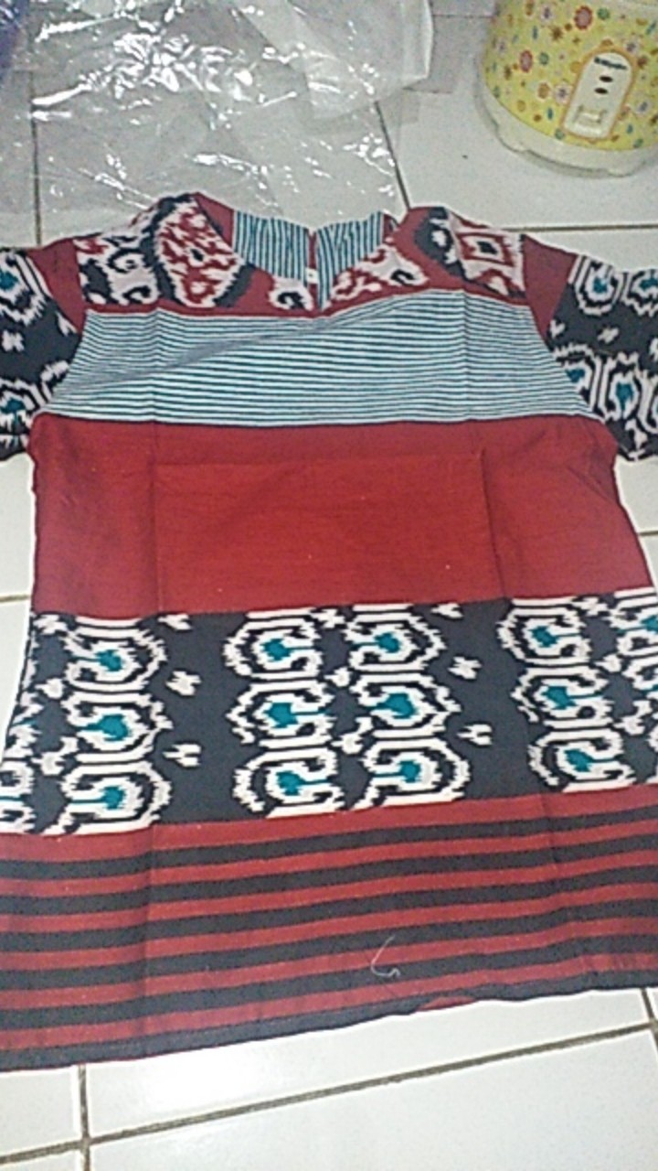 Atasan Batik Wanita Blouse  Modern Batik Dua Putri Collection