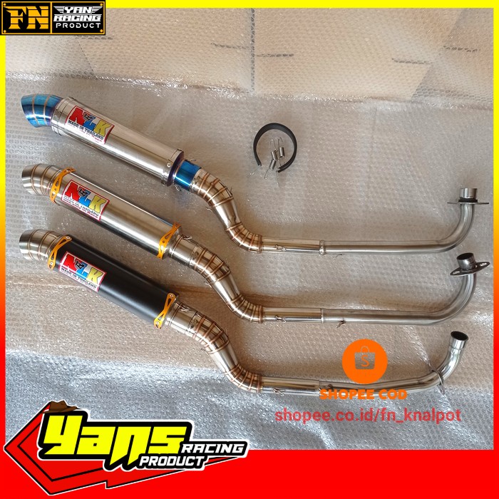 Knalpot NLK PNP EGO/NOUVO/EX5/WAVE100/110/125/KRISS110/EX5 CLASS/SYM110/SRL115