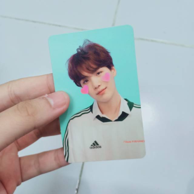 BTS OFFICIAL PC PHOTOCARD SUGA / YOONGI LY ANSWER VERSION F