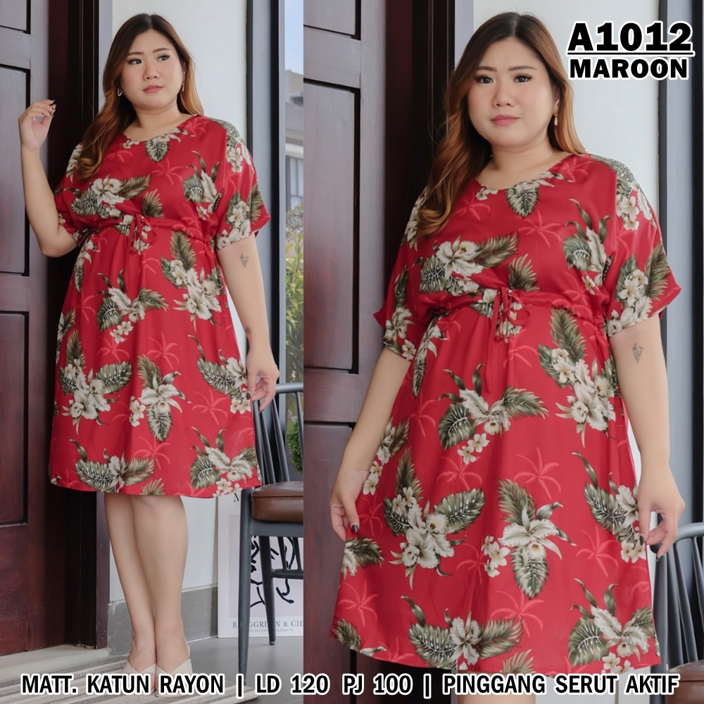 UNION11 - DRESS JUMBO BIGSIZE XXXL WANITA / DRESS JUMBO XXXL TERBARU / DRESS JUMBO WANITA BB 80KG / DRESS JUMBO LD 120 YUAN