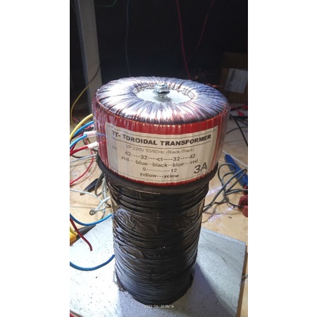 trafo toroid donat 3A ct 32-42 extra 12v