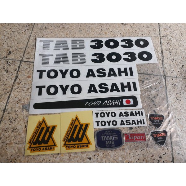 

Special cutting stiker toyo asahi Promo