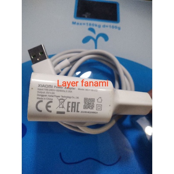 charger original xiaomi bekas