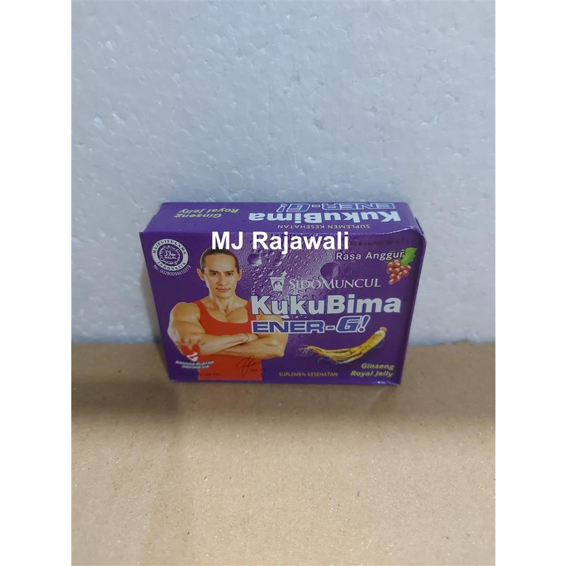 

Kuku Bima Ener-G Anggur Sidomuncul 4.5 gram - Pak