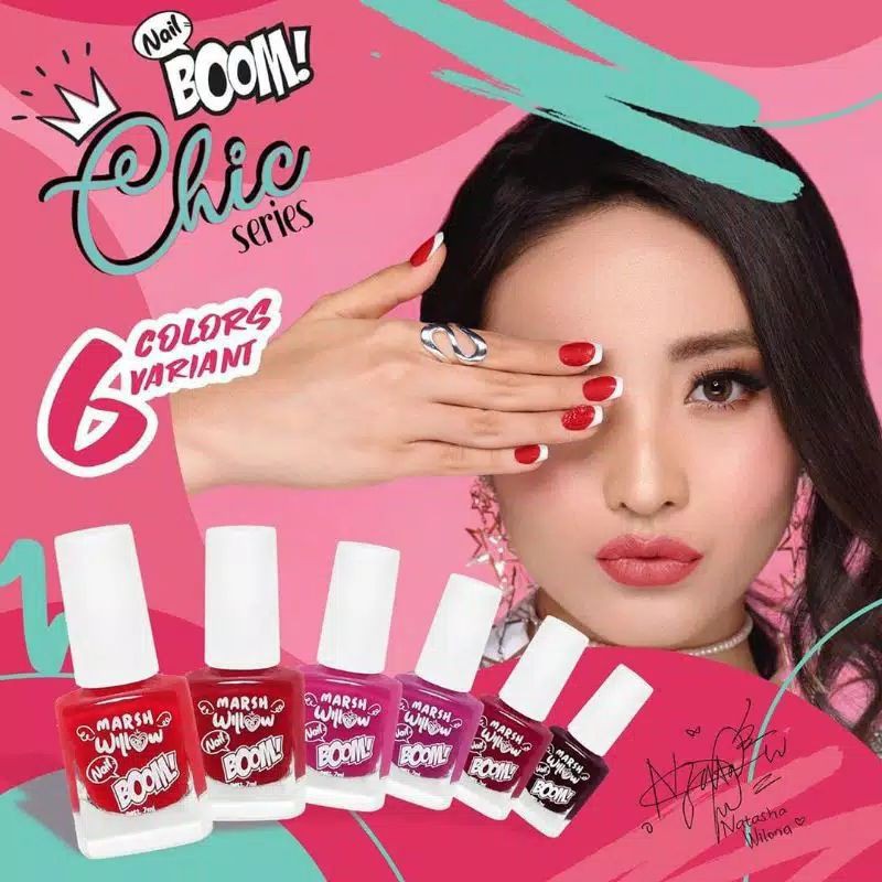 Oyafun Kutek O Yafun / Marshwillow nail Polish Boom Series by Natasha Wilona