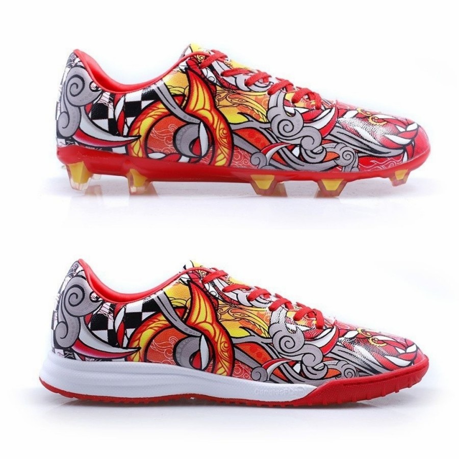 SEPATU BOLA FUTSAL ORTUSEIGHT CATALYST PANDAWA BIMA FG & IN LIMITED EDITION SEPCIA